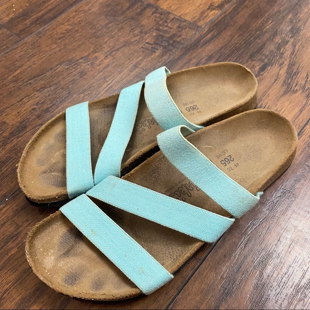 Blue Birkenstock Birki’s Sandal size 7.5